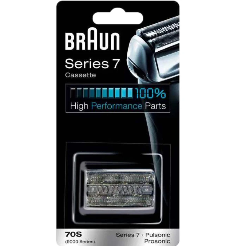 Braun 70B Series 7 Replacement Head Cassette Compatible with Braun Series 7 Electric Shaver Comfortable Shaving