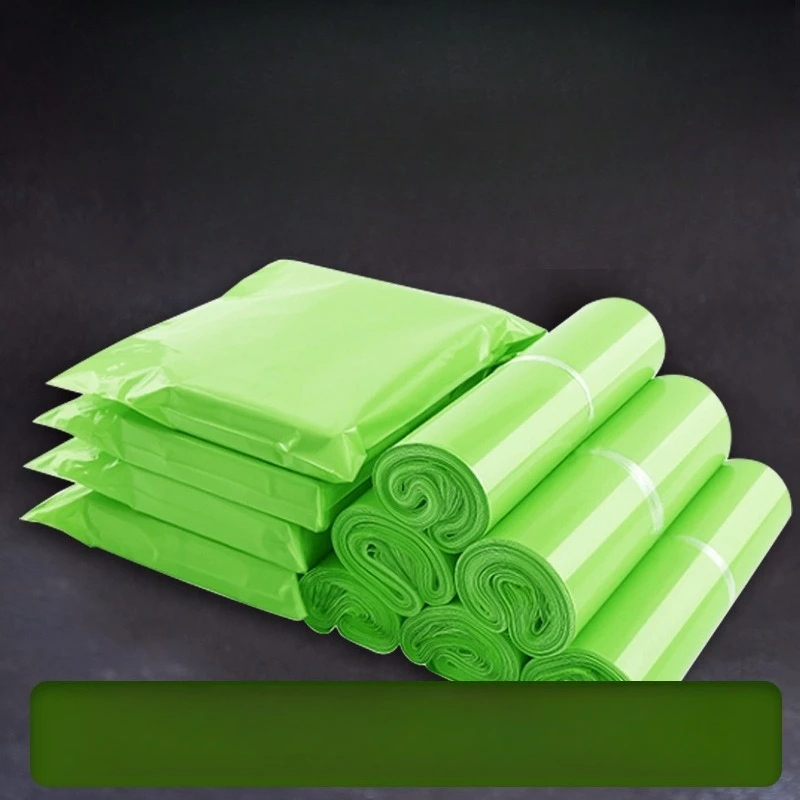 Thick 12C Fruit Green Waterproof Poly Mailers Self Seal Plastic Shipping Packaging Courier Mailing Bags For Small Business