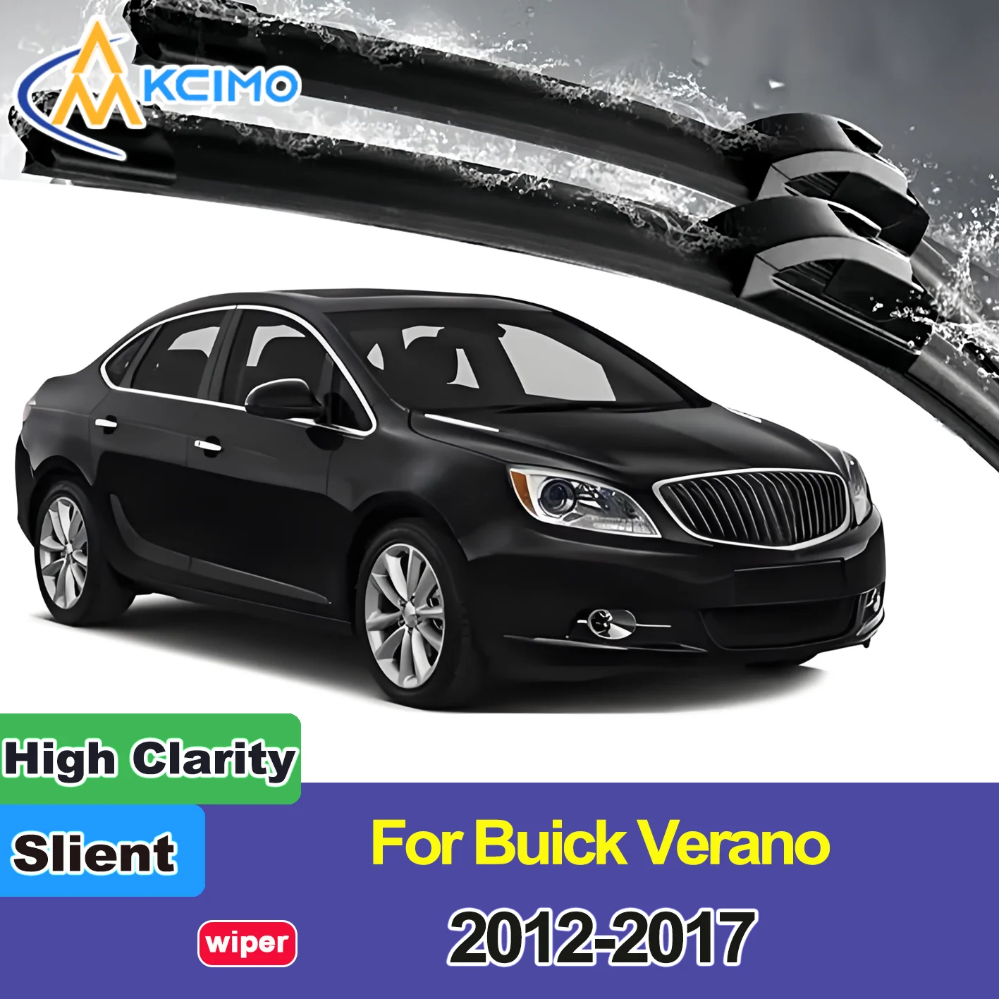 

2PCS New Front Windshield Wiper Blade for Buick Verano 2012-2017 Front Windshield Auto Wipers Blade Accessories 2017 2016 2015