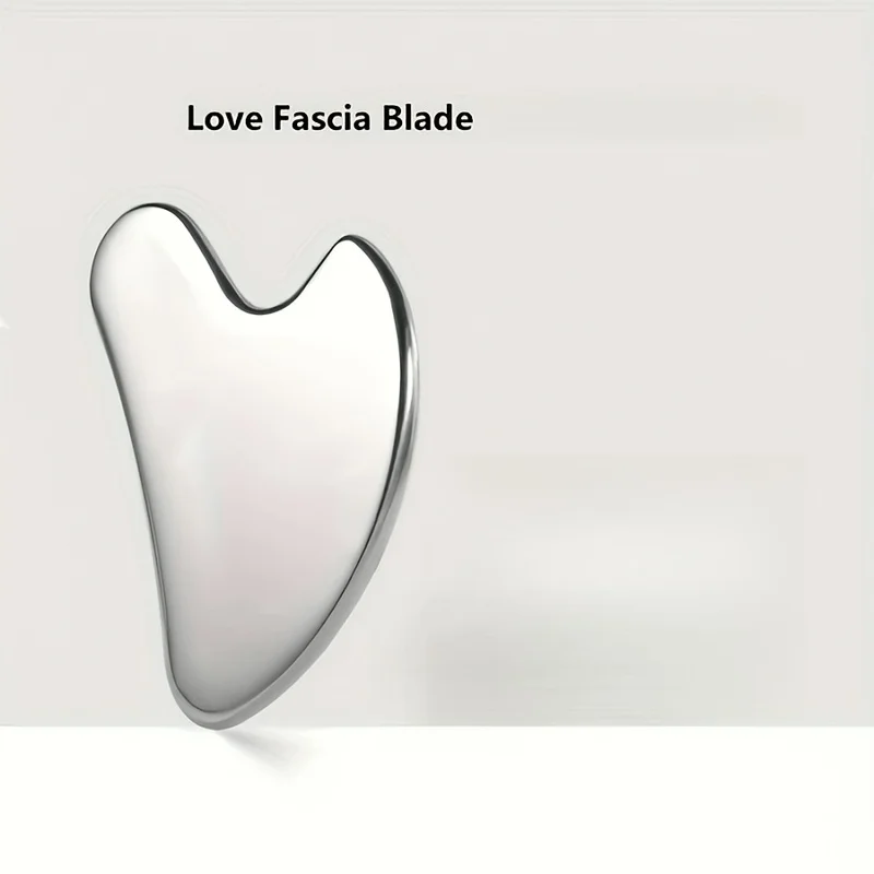 Stainless Steel Facial and Body Scraping Tool Lightweight Manual Gua Sha Massager Smooth Edge - Perfect Gift for Women