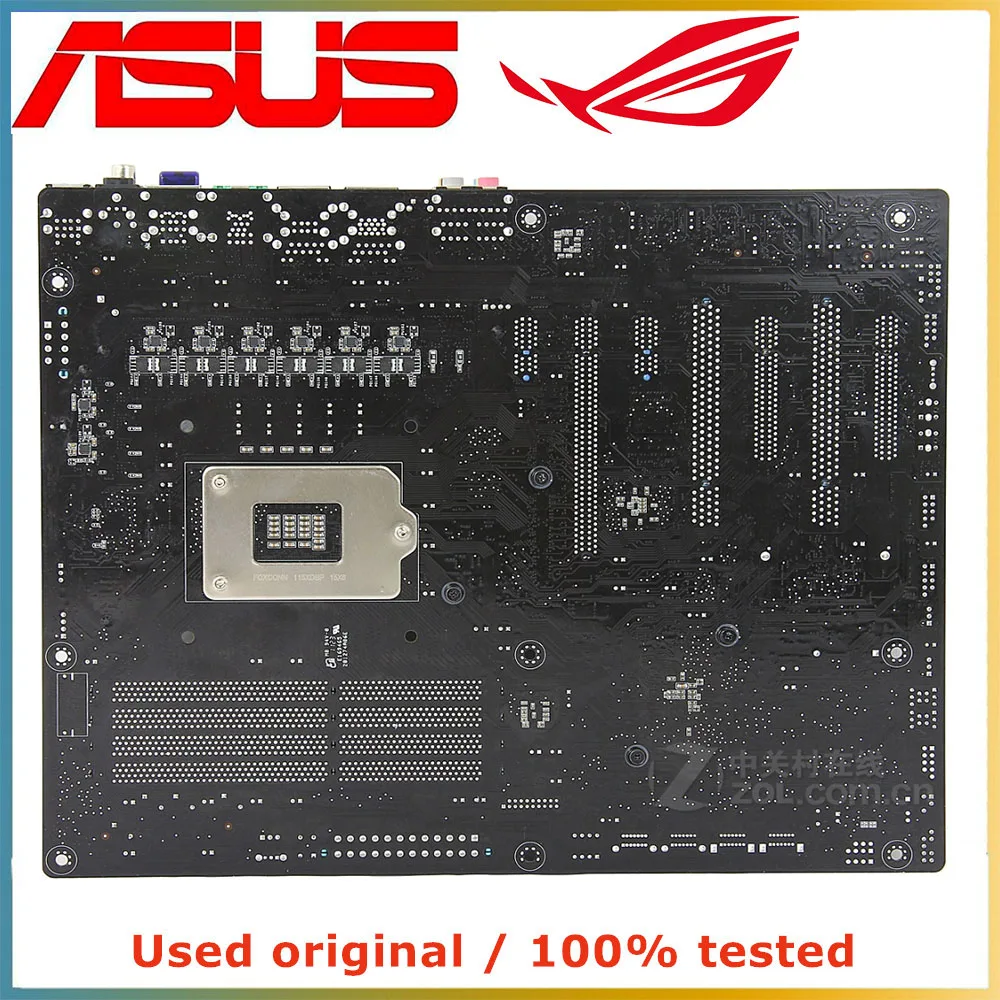 Imagem -02 - Placa-mãe do Computador para Asus Desktop Mainboard Sata Iii Pci-e 3.0 X16 Lga 1155 Ddr3 32g P8z68 P8z68 Deluxe