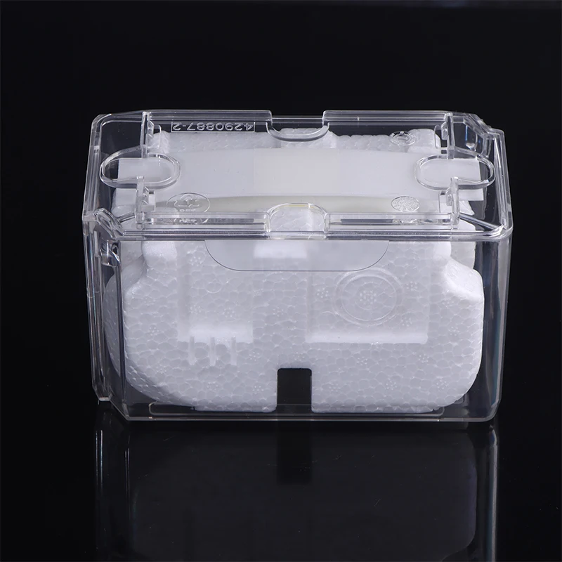 1Pc Transparent Watch Box Inner Holder Men Ring Box Vintage Single Grid Watch Box Plastic Pet Christmas Gift Boxes Man