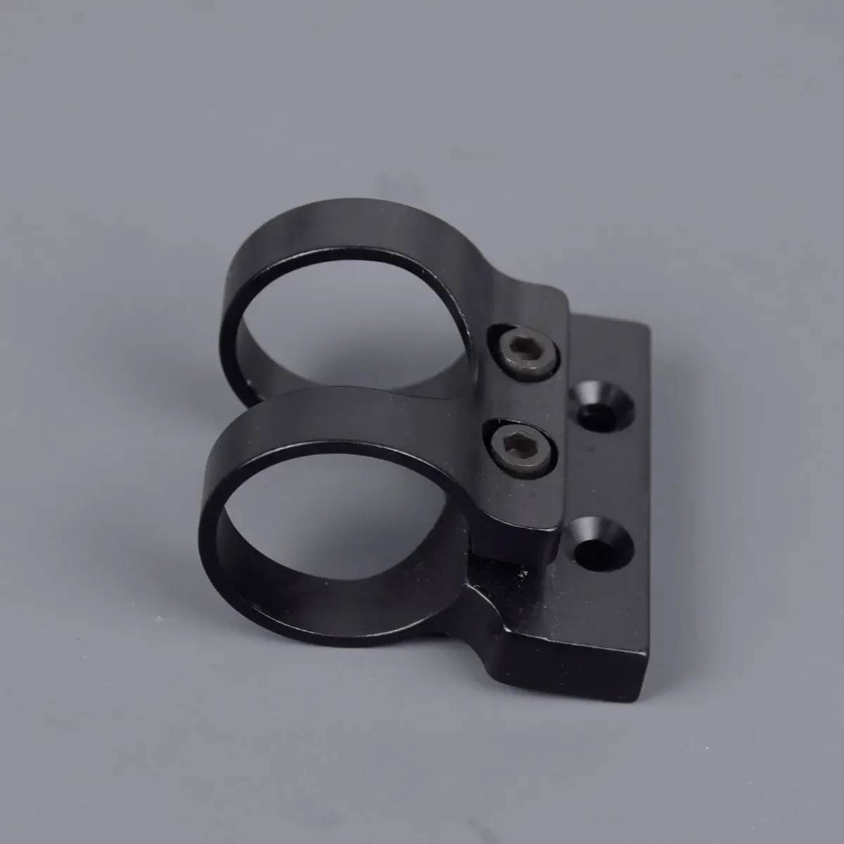 Tactical Metal Keymod Rail Ring Mount Holder 1 pollice 25.4mm di diametro leggero per torcia da caccia M300 M600 Red Dot Scope