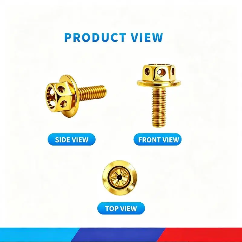 Fluid Cap Bolt Precision Machined M4 x 12mm Full CNC Stainless Steel for CLICK NMAX MIO PCX AEROX ADV Motorcycle Upgrade Parts
