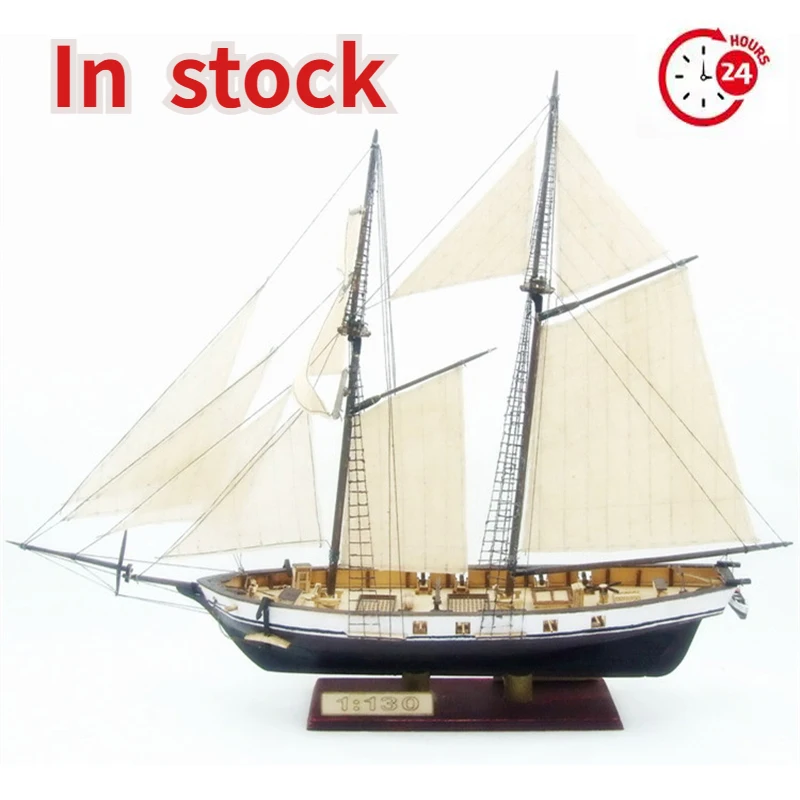 

Harvey Model Kit DIY Sailboat Wooden Assembly Model Western Ancient Ship Model Kit Great Navigation Era Science Equipment