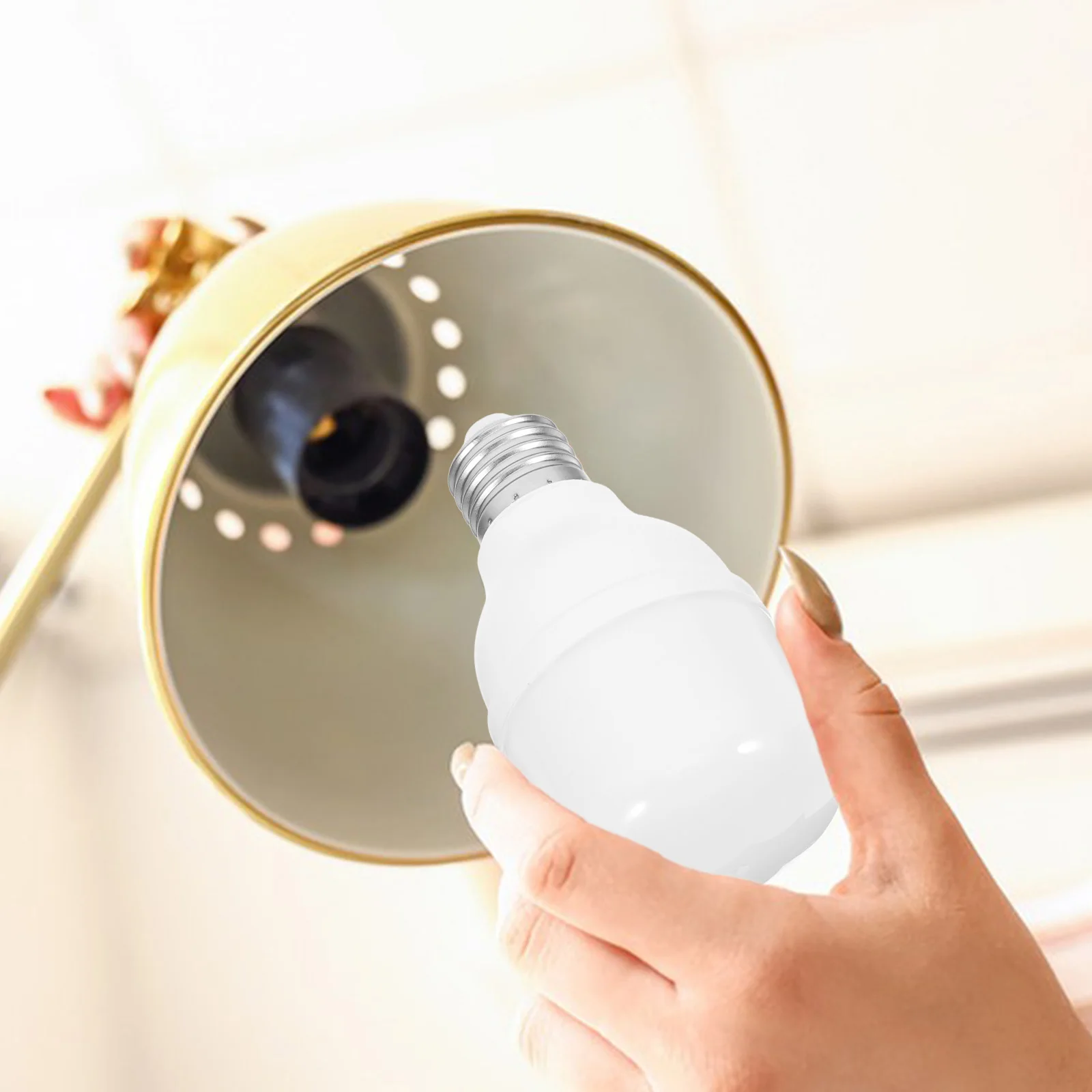 

LED Garage Light Bulb 10W E27 Base High Brightness Long Lifespan Safe Comfortable Illumination for Home Workshop Indoor Outdoor