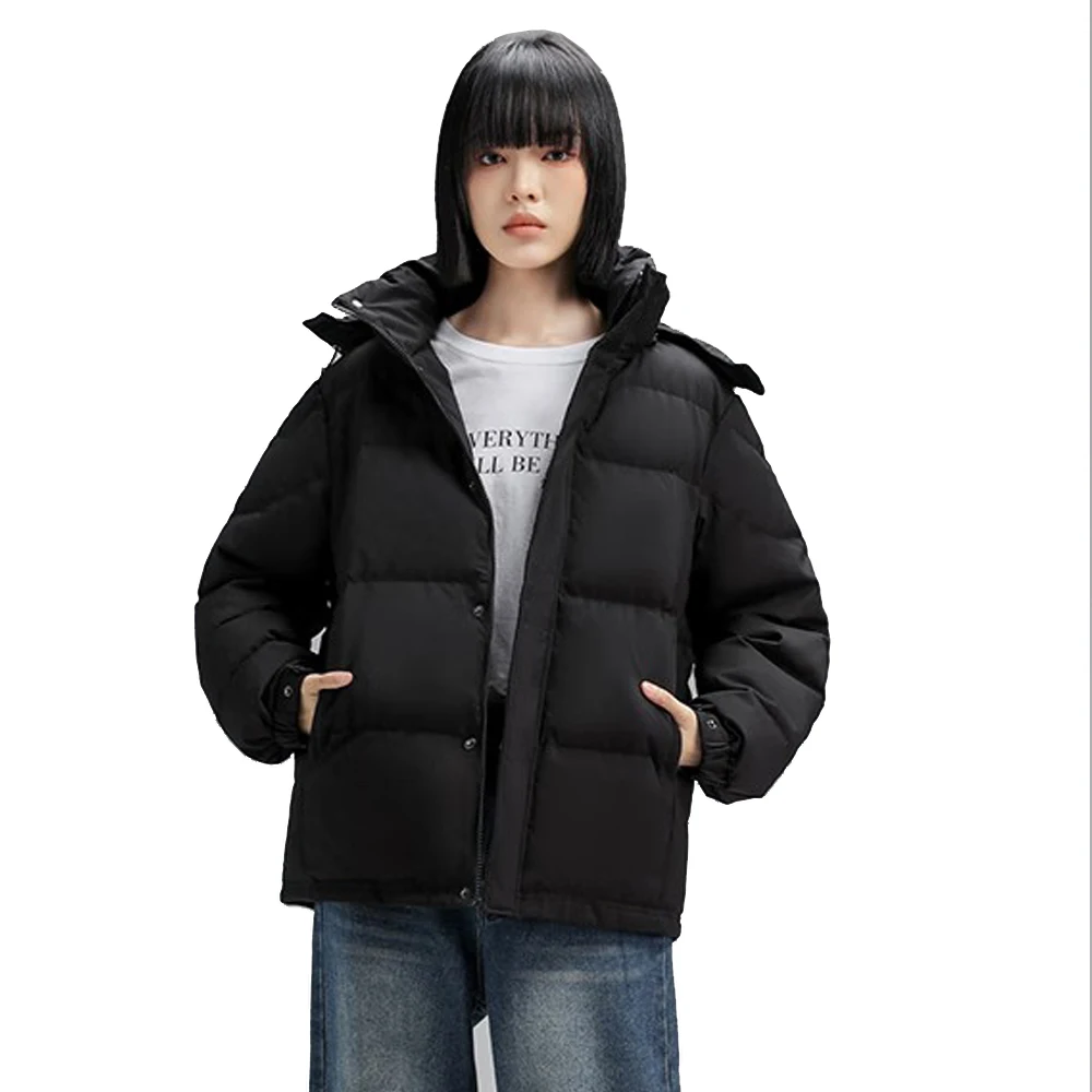 90 % weiße Gänsedaunenjacke für Damen, superdick, Winter, neuer Kurzmantel, weiblich, große Größe, 2025, neue S-Größe, ca. 57,5 kg