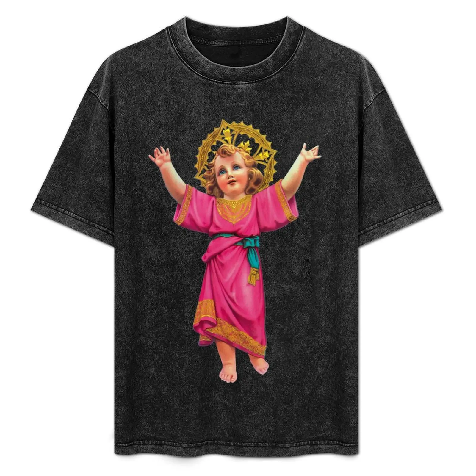 Camiseta Divino Niño Holly Baby, camiseta casual de moda urbana