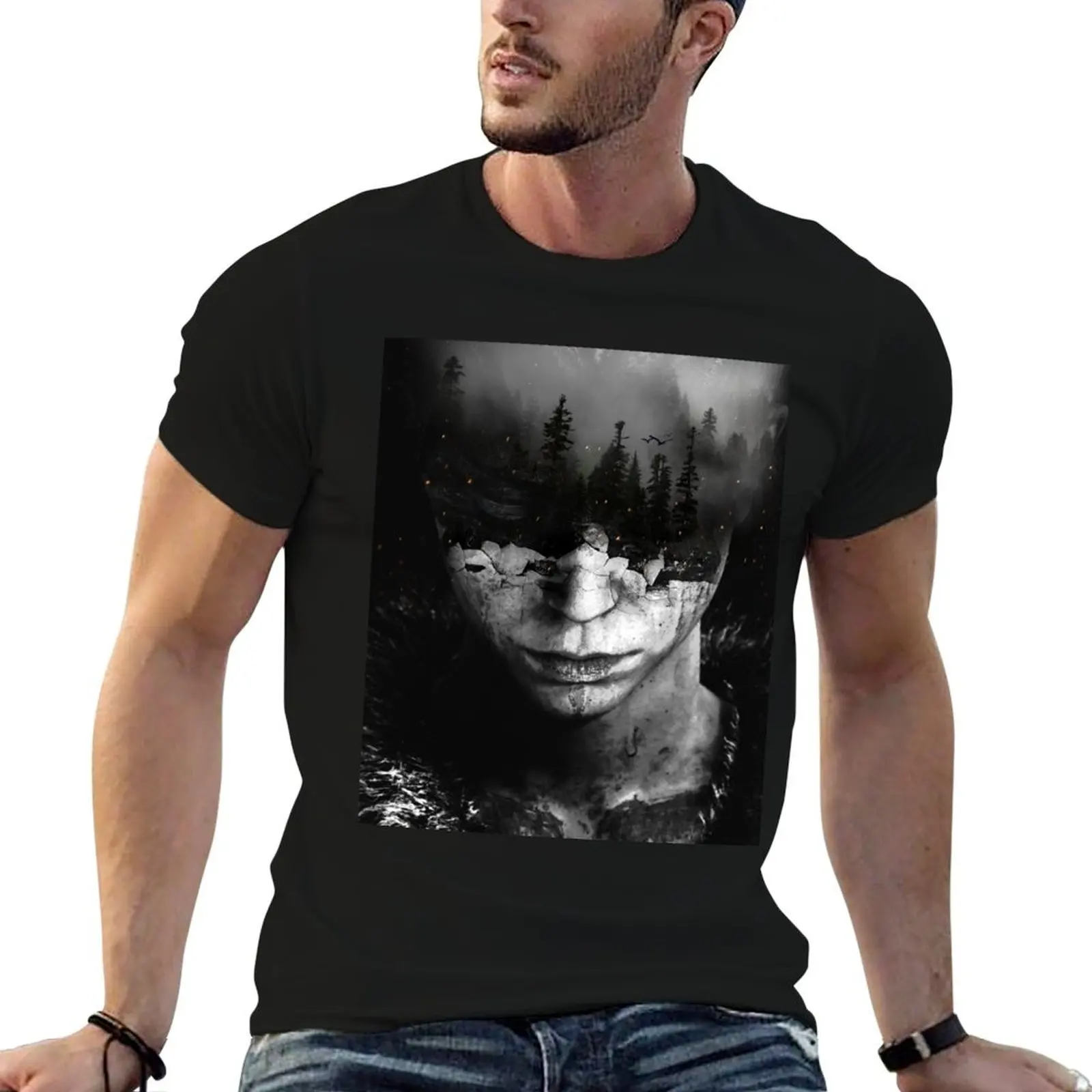 Camiseta Hellblade: Senua's Sacrifice, camiseta para hombre, camiseta de lujo para hombre, camisetas gráficas de verano para hombre