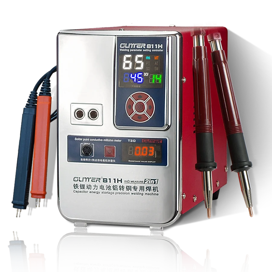 

811H 42KW Lithium Iron Power Battery Aluminum to Copper Battery Spot Welder Single Aluminum to Nickel Welding Equipment