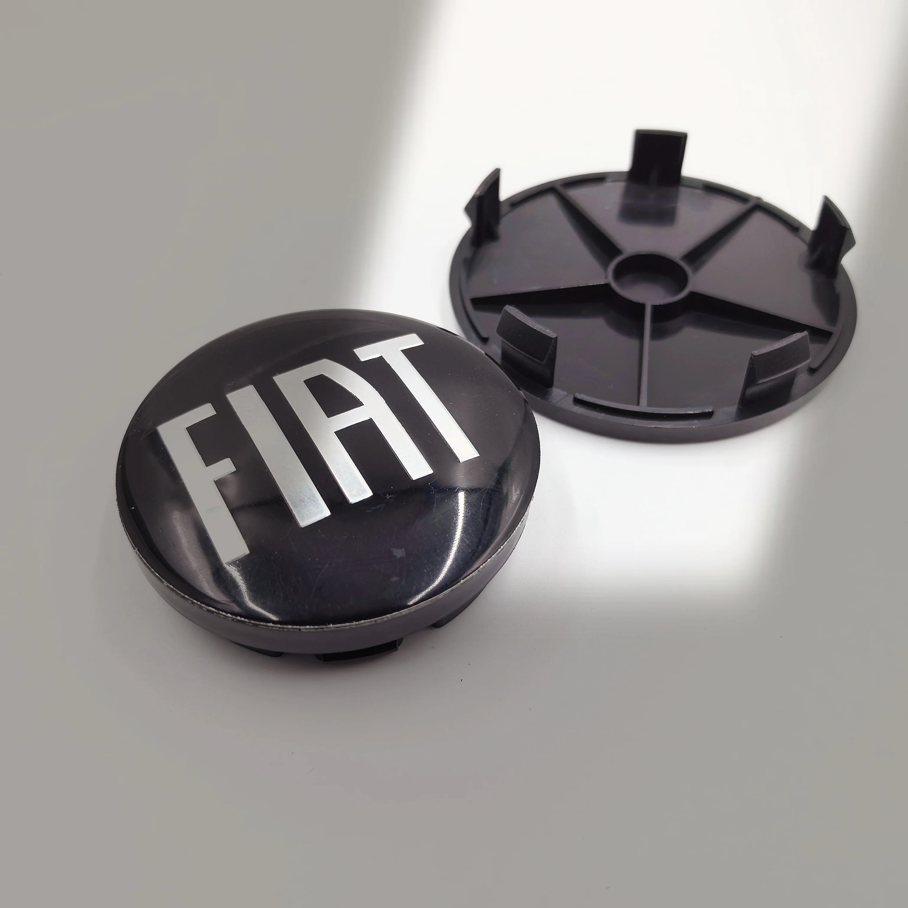 10Pcs 58/65/68mm Car Wheel Center Hub Cap Rim Cover Stickers Car Wheel Center Hub Caps Badge Rim Cover Emblem For FIAT 500