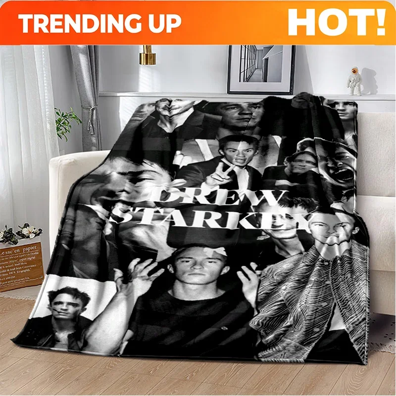 Custom 3D Drew Starkey Rafe Cameron Soft Plush Blanket,Flannel Blanket Throw Blanket For Living Room Bedroom Bed Sofa Picnic Cov