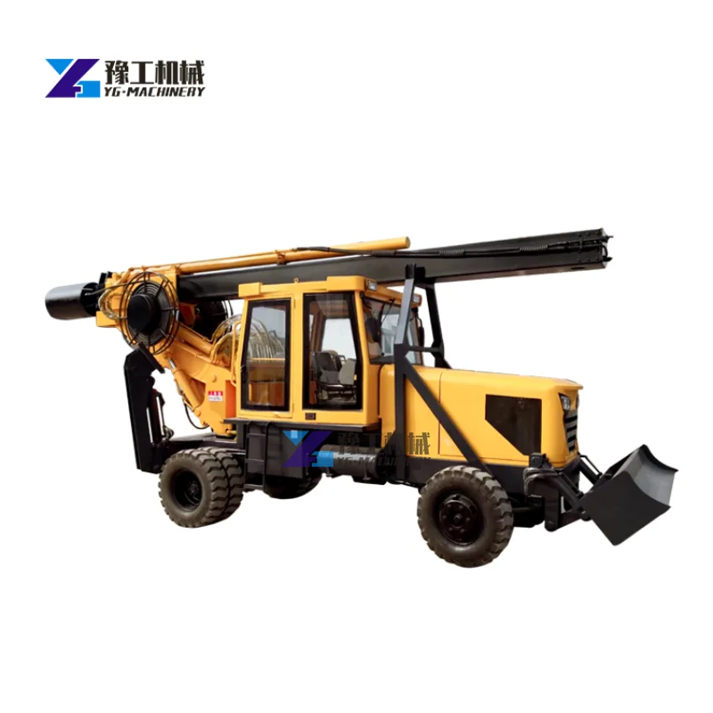 High Quality Drilling Rig Hydraulic Type Deep Drilling Rig for Water Well Portable Crawler Water Well Drilling Rig Machine