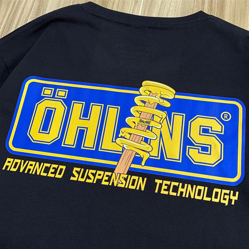 

Suspension Shock Absorber Events Surrounding The Hot Summer Leisure Printing Round Collar Short Sleeve with Men and Women Tshirt