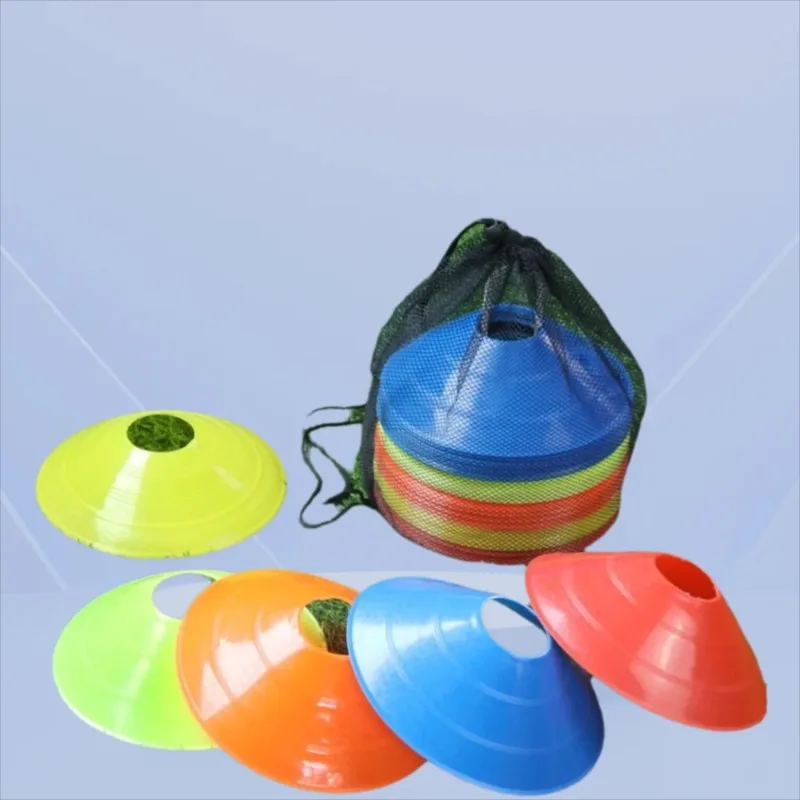 مخاريط تدريب كرة القدم الاحترافية الملونة - علامات تدريب كرة القدم الممتعة والفعالة للتدريب وتطوير المهارات