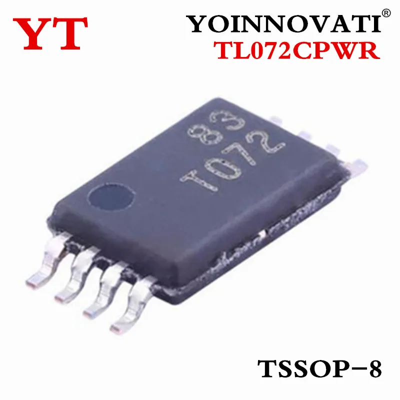 10piece TL072CPWR TL072CP TL072 TSSOP-8 IC
