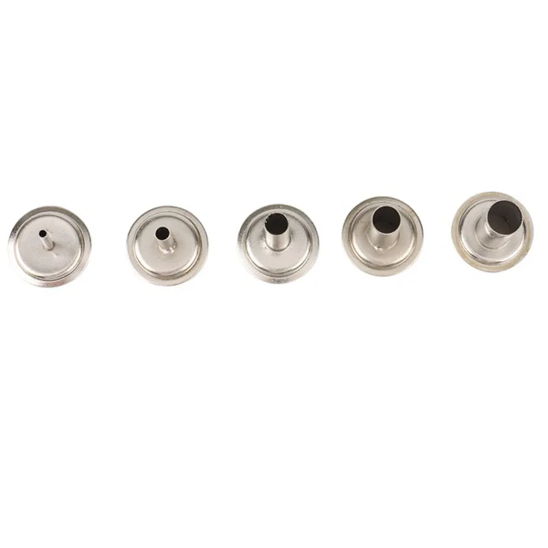 Hot 5Pcs Hot Nozzle 3/5/8/10/12Mm Mm Hot Air Nozzle For QUICK 861DW Soldering Station Replaceable Nozzle Parts