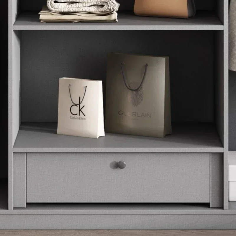Storage Drawer Wardrobe Space Saving Multifunction Closet Systems Wardrobe Bedroom Wooden Doorsplacard De Vetement Furniture