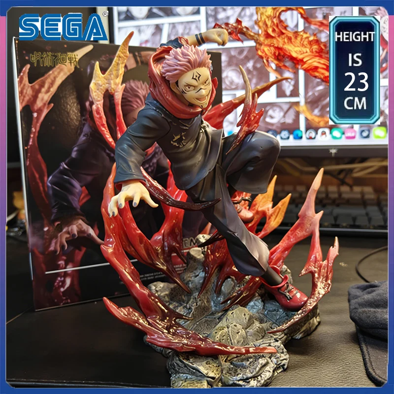 

In Stock SEGA FIGURIZMα Jujutsu Kaisen Ryomen Sukuna PVC 23CM Anime Action Figures Model Collection Toy