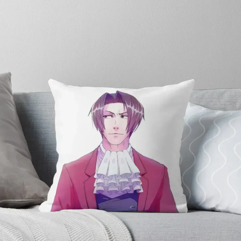 Miles Edgeworth Throw Pillow Luxury Cushion Cover Cushions Cover Sofa Covers Cusions Cover pillow