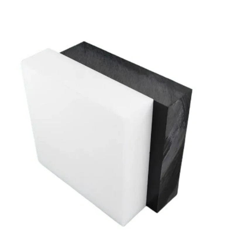 HDPE-Polyethylenplatte, verschleißfest, schwarz-weiß, PE-Platte für Hand-DIY-Modelle, Dichtungen, Dicke 2-30 mm – Detail 3