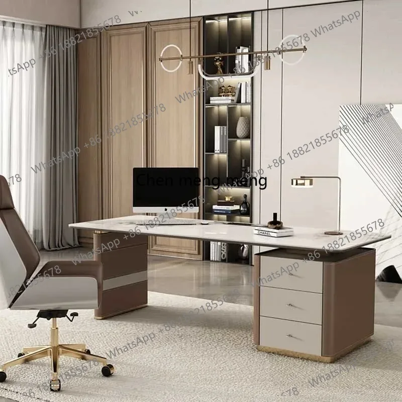 Household Drawer Office Desk Computer Bedroom Modern Storage Laptop Office Desk Coffee Executive Mesa Ordenador Furniture