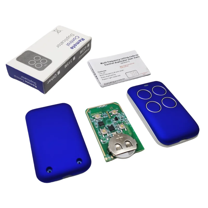 Factory IP56 Fixed Code & Rolling Code Multi Frequency 433mhz 315mhz 868mhz Duplicator Garage Door Opener RF Remote Control