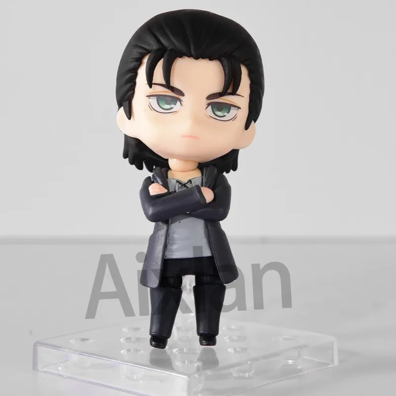 Aixlan#2000 Eren Jaeger Figure 10CM Cute Edition Eren Jaeger PVC Action Figure Amine Toy Gift Collectible Figurine