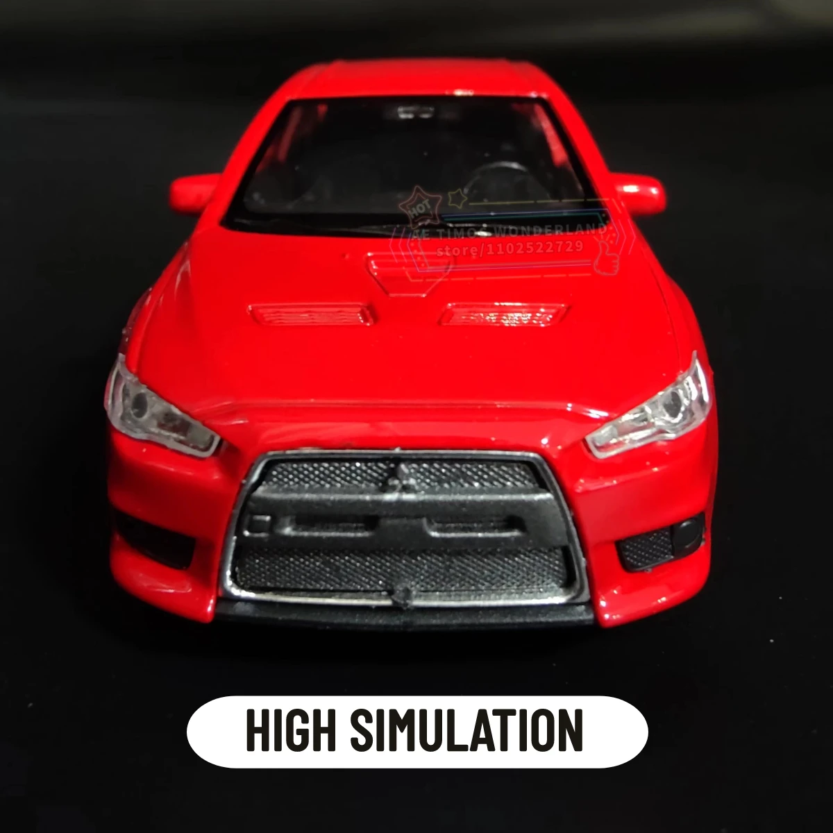 1:36 Mitsubishi Lancer Evolution X Car Model Replica Scale Metal Diecast Miniature Art Vehicle Collection Xmas Gift Boy Toy