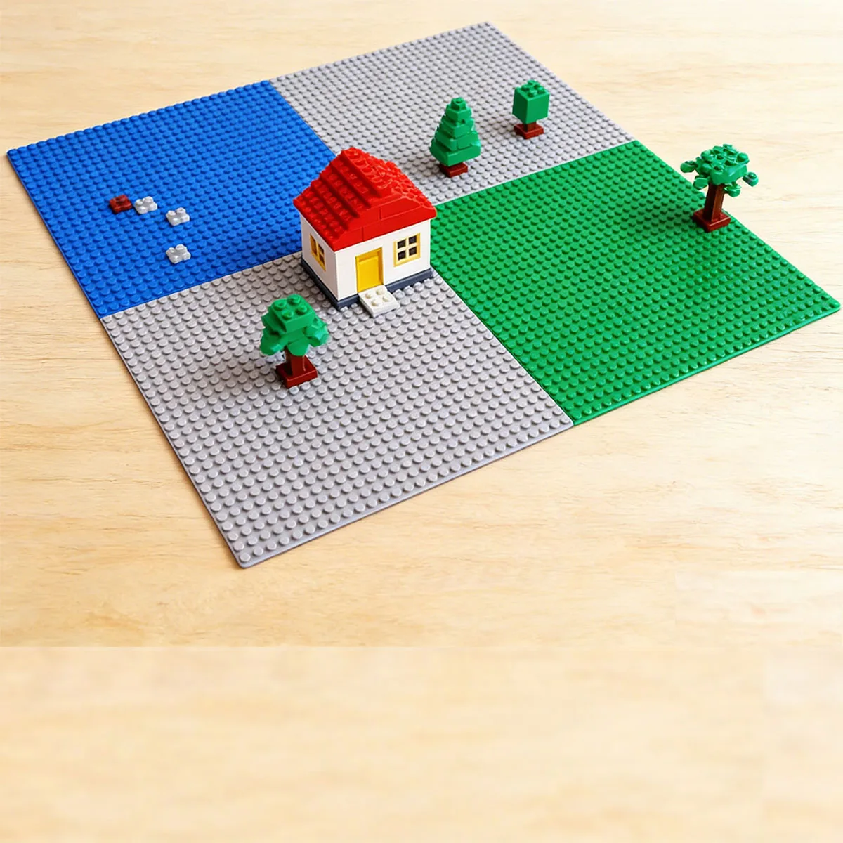 

Blocks12pcs32x32 Plastic Building BricksAssembly Compatible Brand Friends City