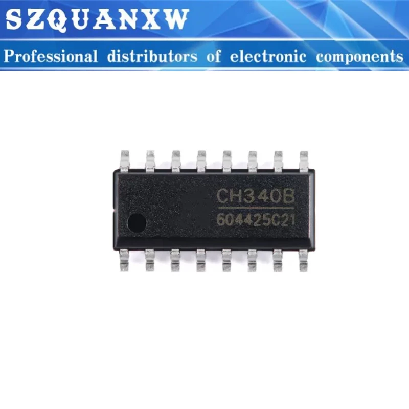 5pcs CH340 CH340B SOP-16 SOP16 USB to Serial Port Chip