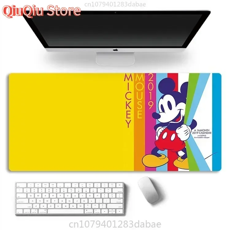 

Children's Disney Mickey Minnie Cartoon Cute E-sports Wrist Guard Yozed Game Pu Leather Mouse Pad Keyboard Kawaii Desk Pad