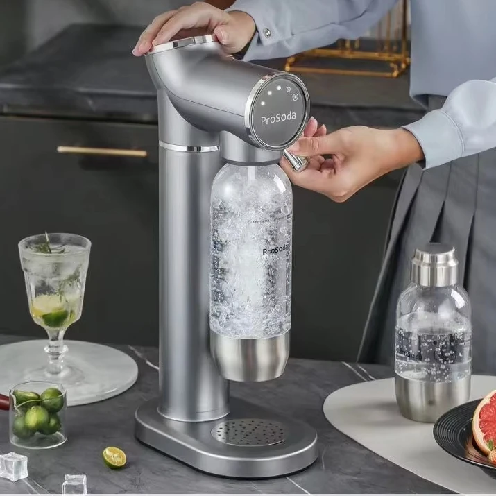 Power-free One-key Operation Co2 Carbonatoing Sparkling Water Drink Maker Home Use Mix Soda Machine Plug-free Soda Maker