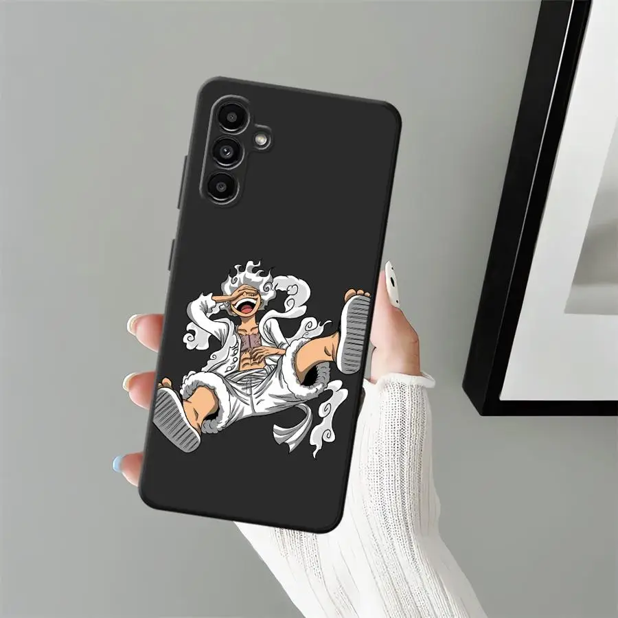 Casing Anime untuk Samsung Galaxy A72 A73 A54 A71 A12 A13 A22 A23 A51 A52 A14 A15 A35 A41 A24 A31 A16 A21s A33 A34 Penutup Ponsel Lembut