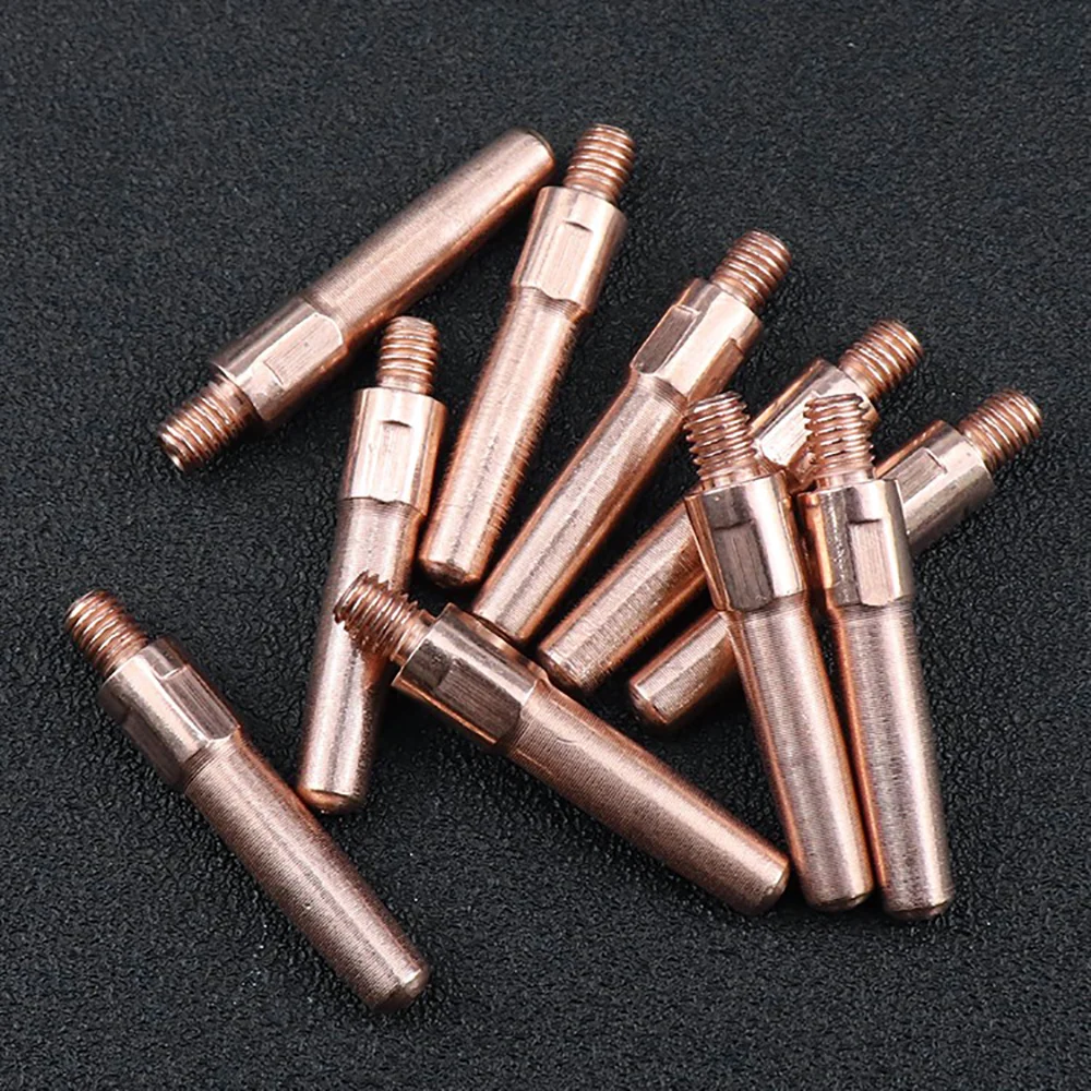 CO2 Gas Shielded Welding Conductive Tip Panasonic 200A 350A 500A CO2 Torch Contact Nozzle Mig Welder Welding Torch Consumables