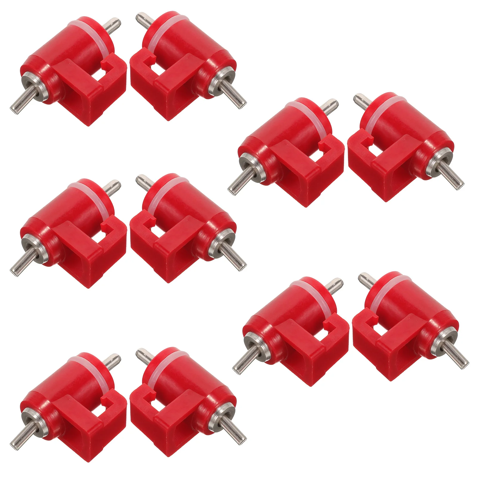 

10Pcs Chicken Water Nipples Automatic Feeder Durable Poultry Drinkers for Chickens Quail Beginner Breeders Poultry Water