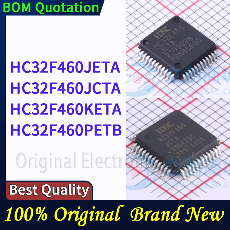 

HC32F460JETA HC32F460JCTA HC32F460KETA HC32F460PETB В наличии Оригинальные высококачественные компоненты