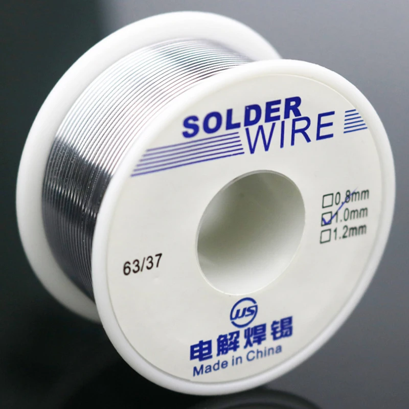 8/50/100/200G บัดกรีลวดเชื่อมความบริสุทธิ์สูงต่ำ Fusion Spot 0.6 0.8 1.0มม.Rosin Soldering ลวด No-Clean ดีบุก BGA เชื่อม