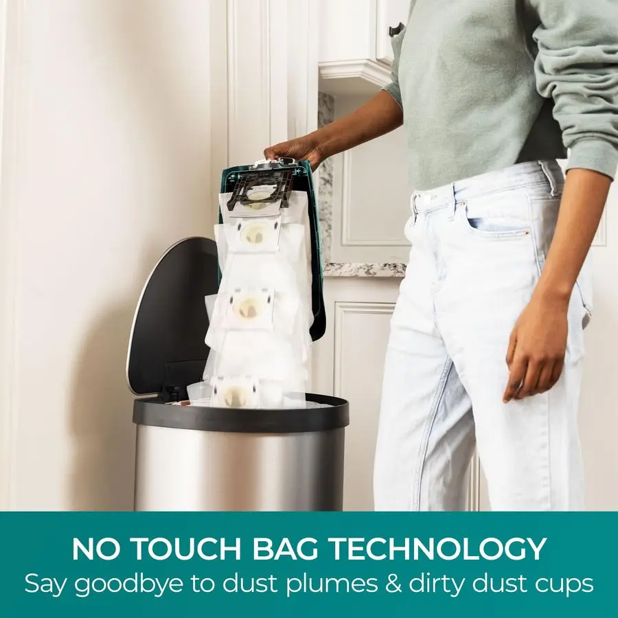 Intuition Bagged Upright Vacuum LiftUp Carpet Cleaner 2Motor Power Suction with HEPA Filter, 3in1 Combination Tool, HandiMate fo