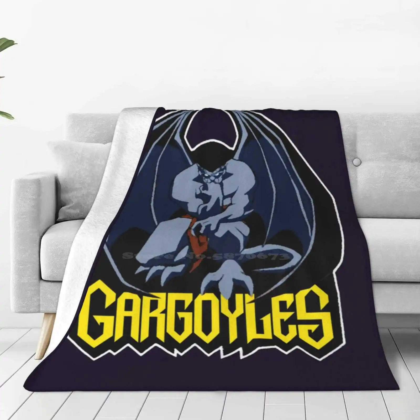 Gargoyles ( Goliath ) Four Seasons Comfortable Warm Soft Throw Blanket Gargoyles Goliath Lexington Jack Danforth Angela