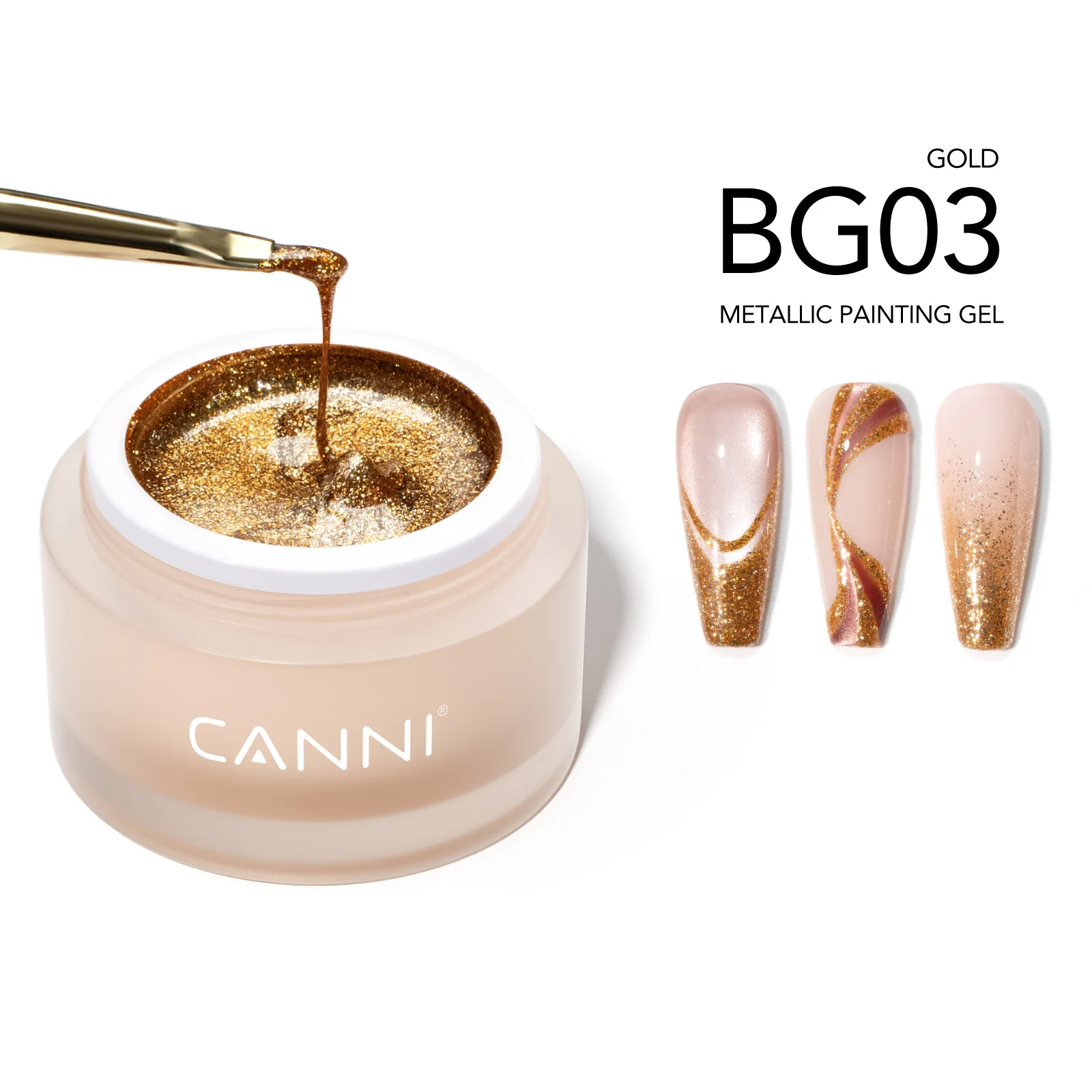 10g CANNI Fiber Base Coat Glasreparatur-Gel Hochglänzender Langlebiger Top Coat Halbtransparentes Milchweißes PVC 3D-Modellier-Gel – Detail 22
