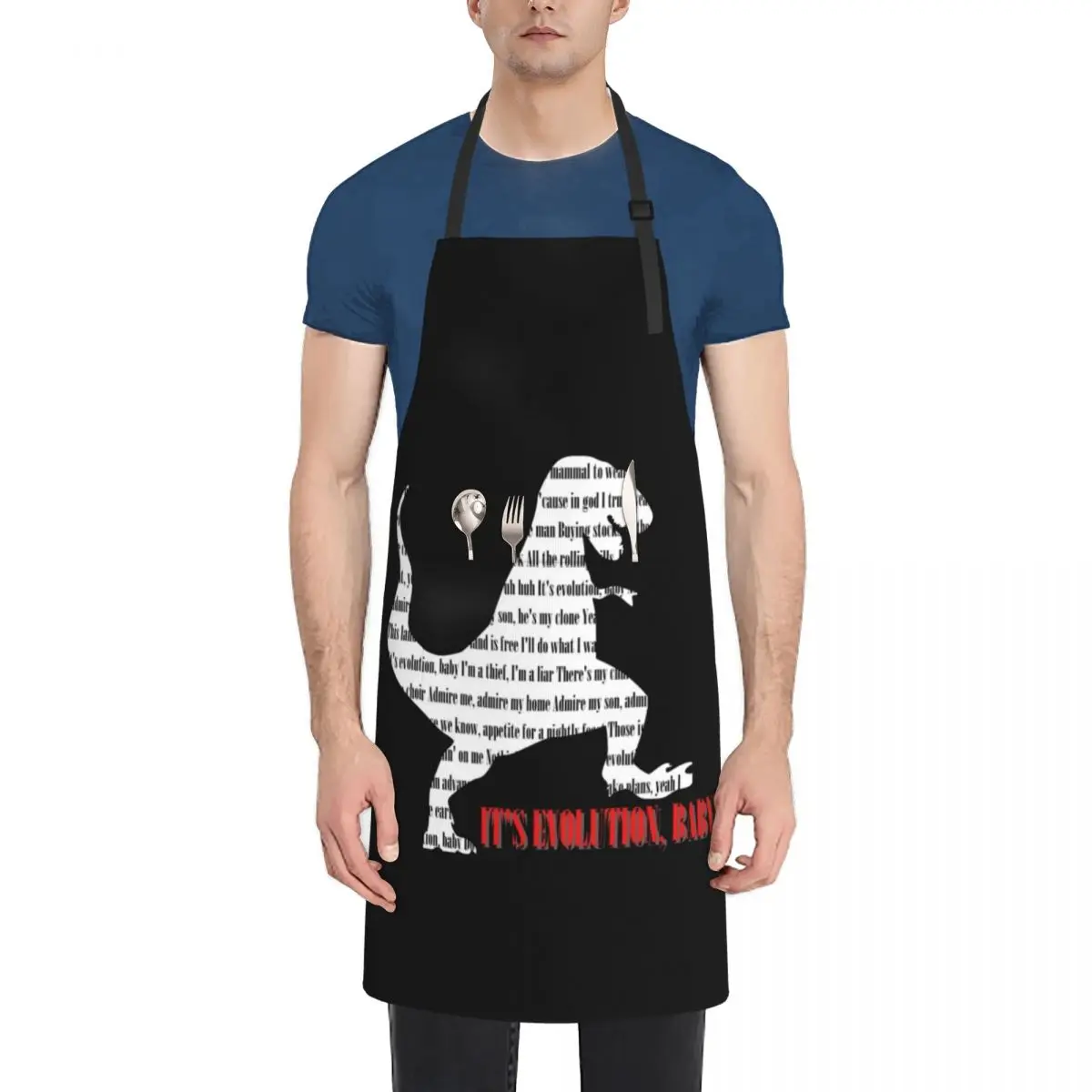 

Do the evoluton lyrics with dinosaur, pearljam Apron Women's kitchen woman Beauty For Hairdresser Apron