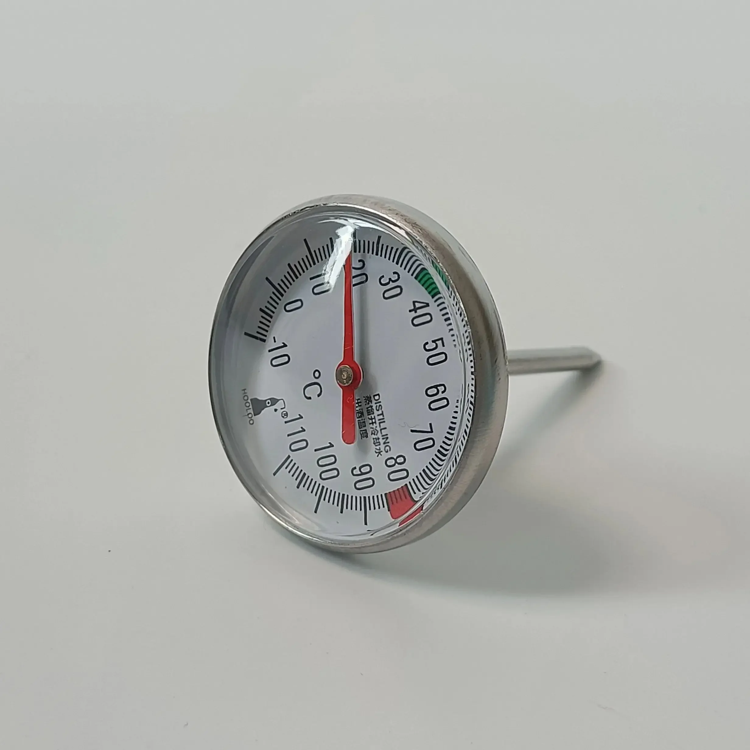 HOOLOO ميزان الحرارة لقطر الكحول روح لا يزال 304 الفولاذ المقاوم للصدأ الصحية ويسكي صنع عدة ويسكي براندي الفودكا #3