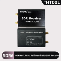 100KHz-1.7GHz SDR6 Receiver (Full Band SDR Receiver) Full Band RTL-SDR Receiver Aviation Short Wave Broadband