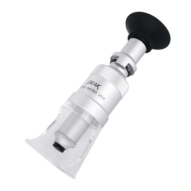 Scale magnifying glass 100 times 2008-50/75 times Handheld tall microscope