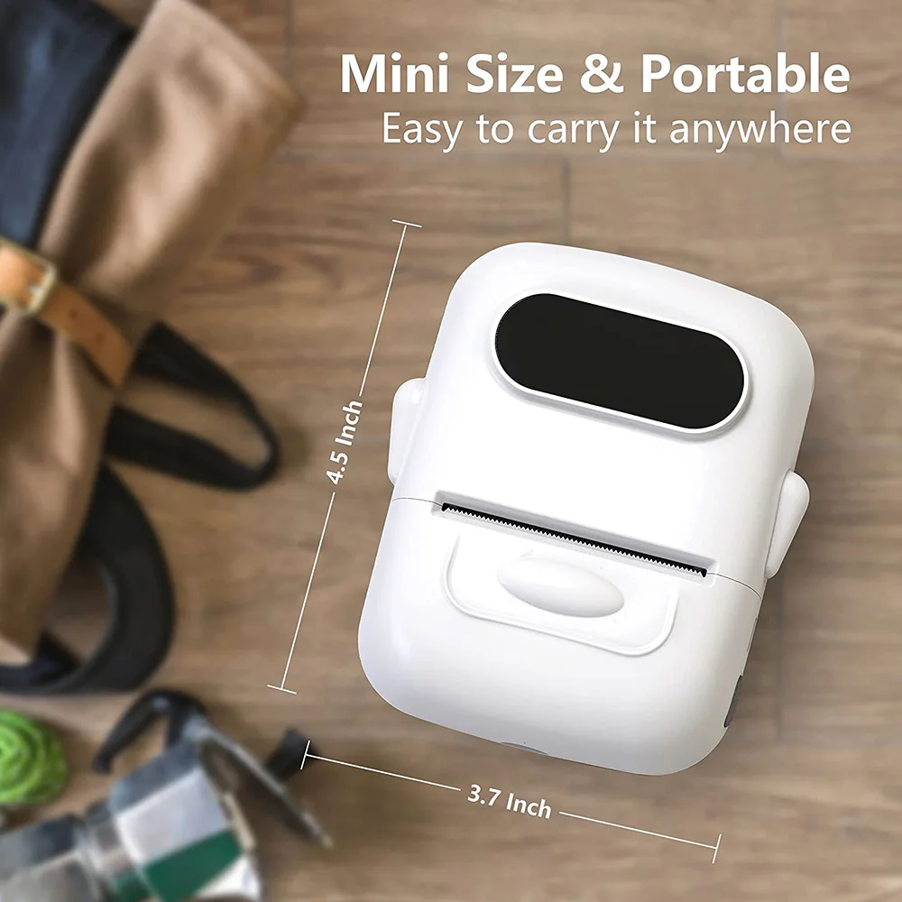 Marklife P50 Mini Wireless Label Maker Home Storage Small Wireless Printer Sticker Machine No Ink Required 57mm Max Paper Stock!