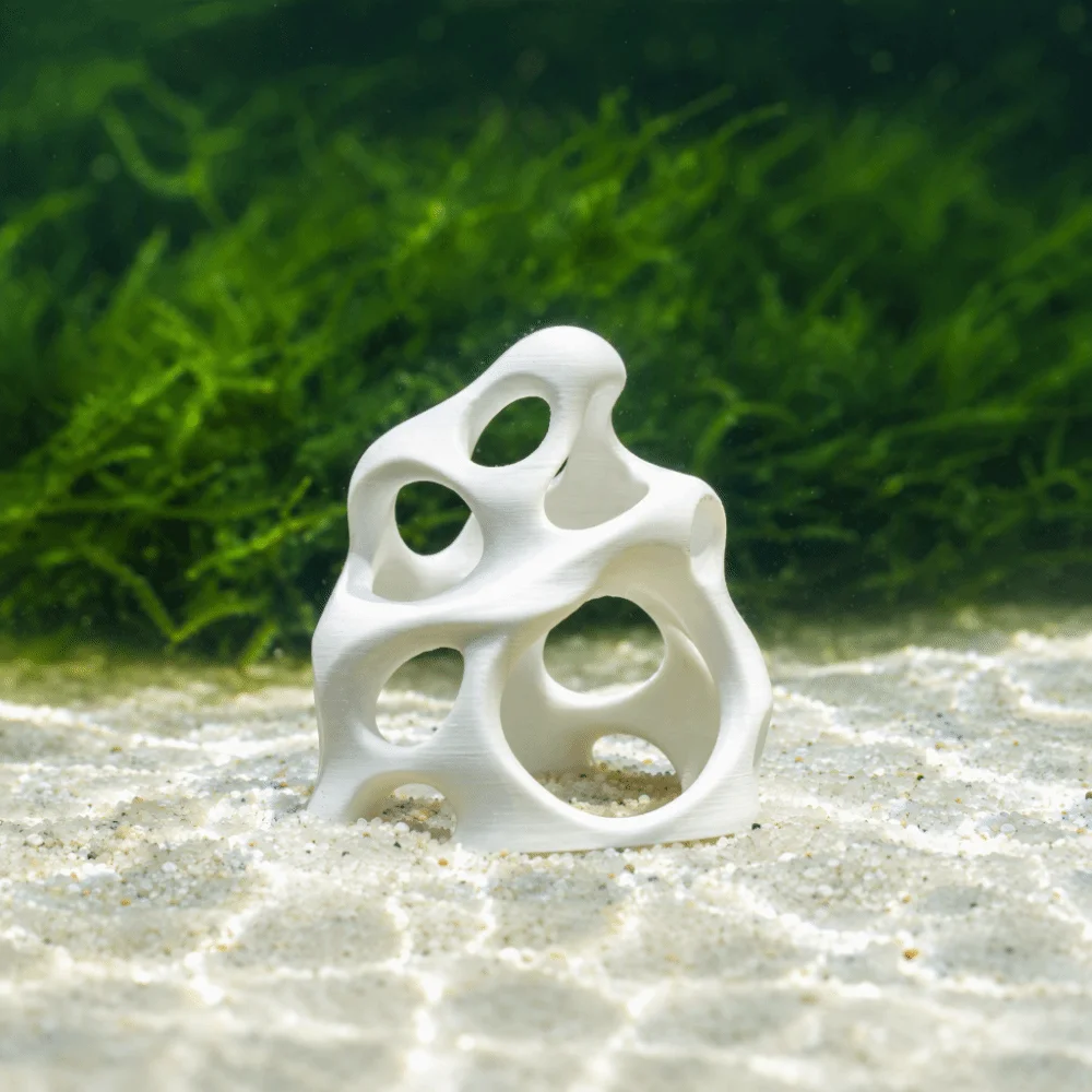 3D Printed Aquarium Hideaway Cave Natural Look Miniature Fish Shrimp Breeding Shelter Plastic Aquarium Hiding House
