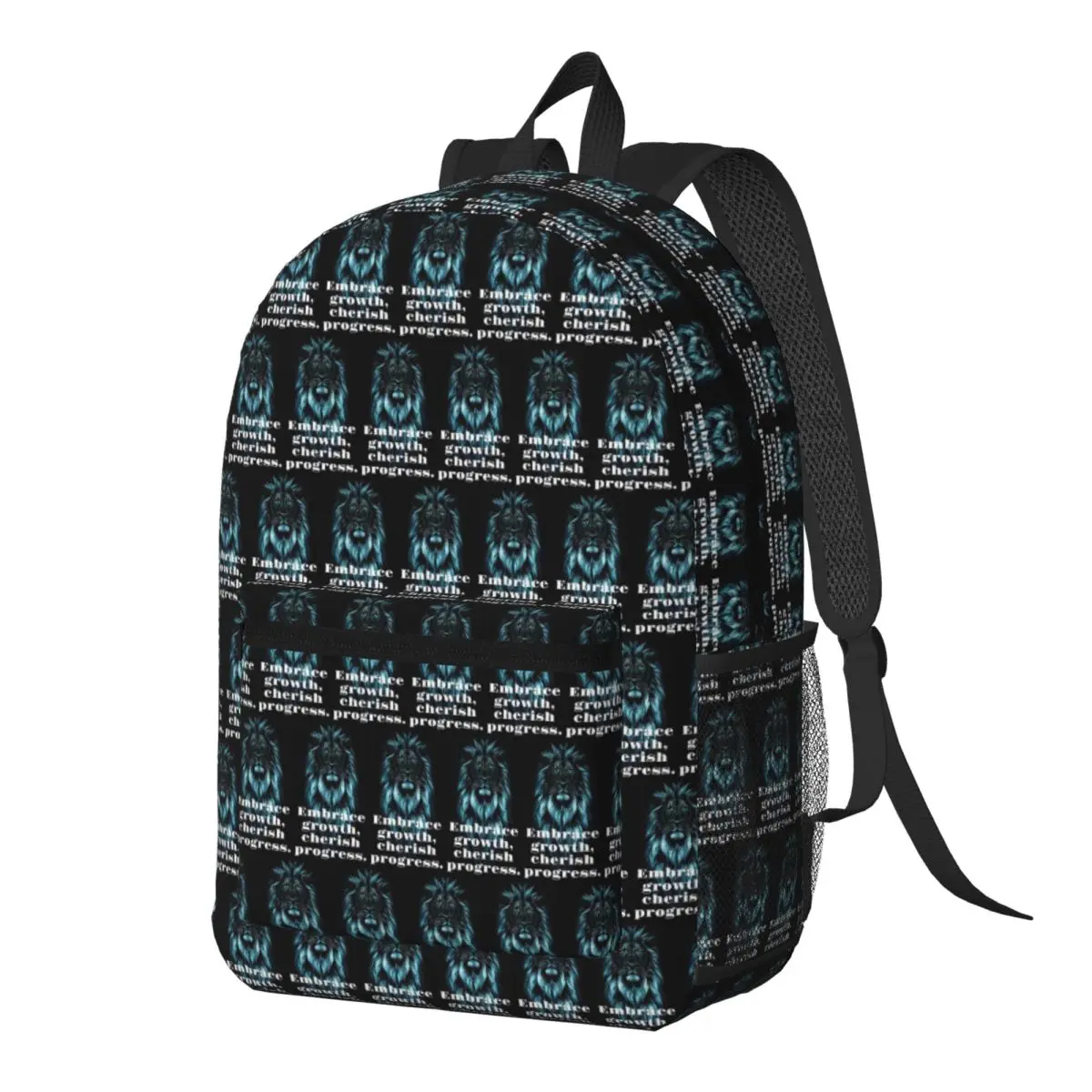 

Courage And Strength Backpack Daypack Large Capacity Children BookBag School Bag Shoulder Bags for Men Women