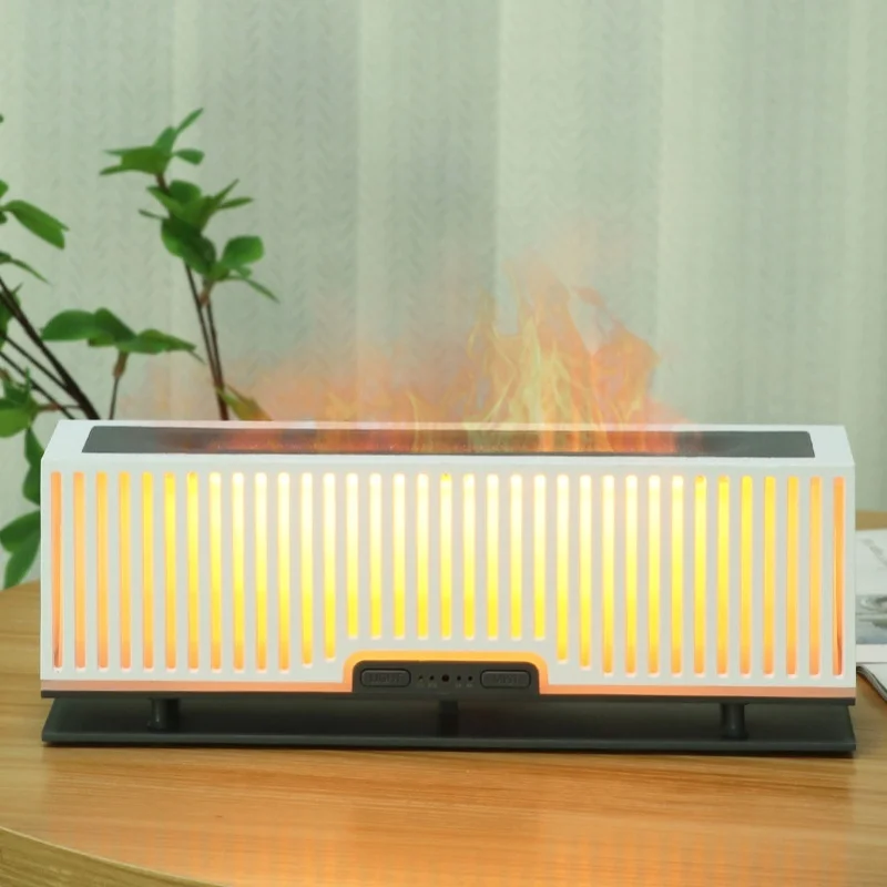 200ml Aroma Essential Oil Diffuser Desktop Flame Humidifier Air Aromatherapy Diffuser With Timer Function  Home Office Bedroom