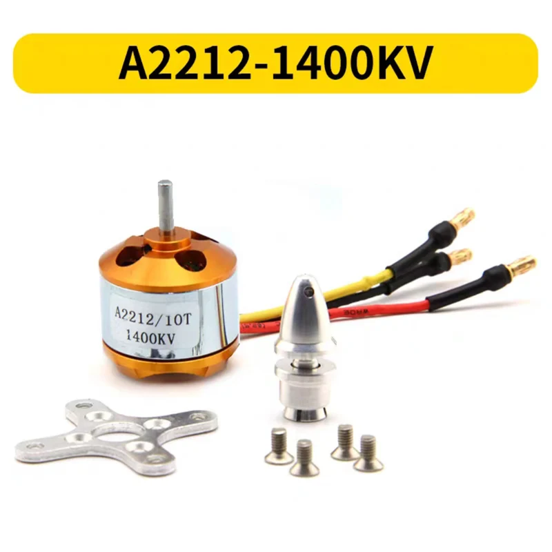 Xxd A2212 930kv 1000kv 1400kv 2200kv 2450kv Brushless Motor 2-3s Lipo 3.17mm Axis Suitbule Fixed Wing Crossing Uav